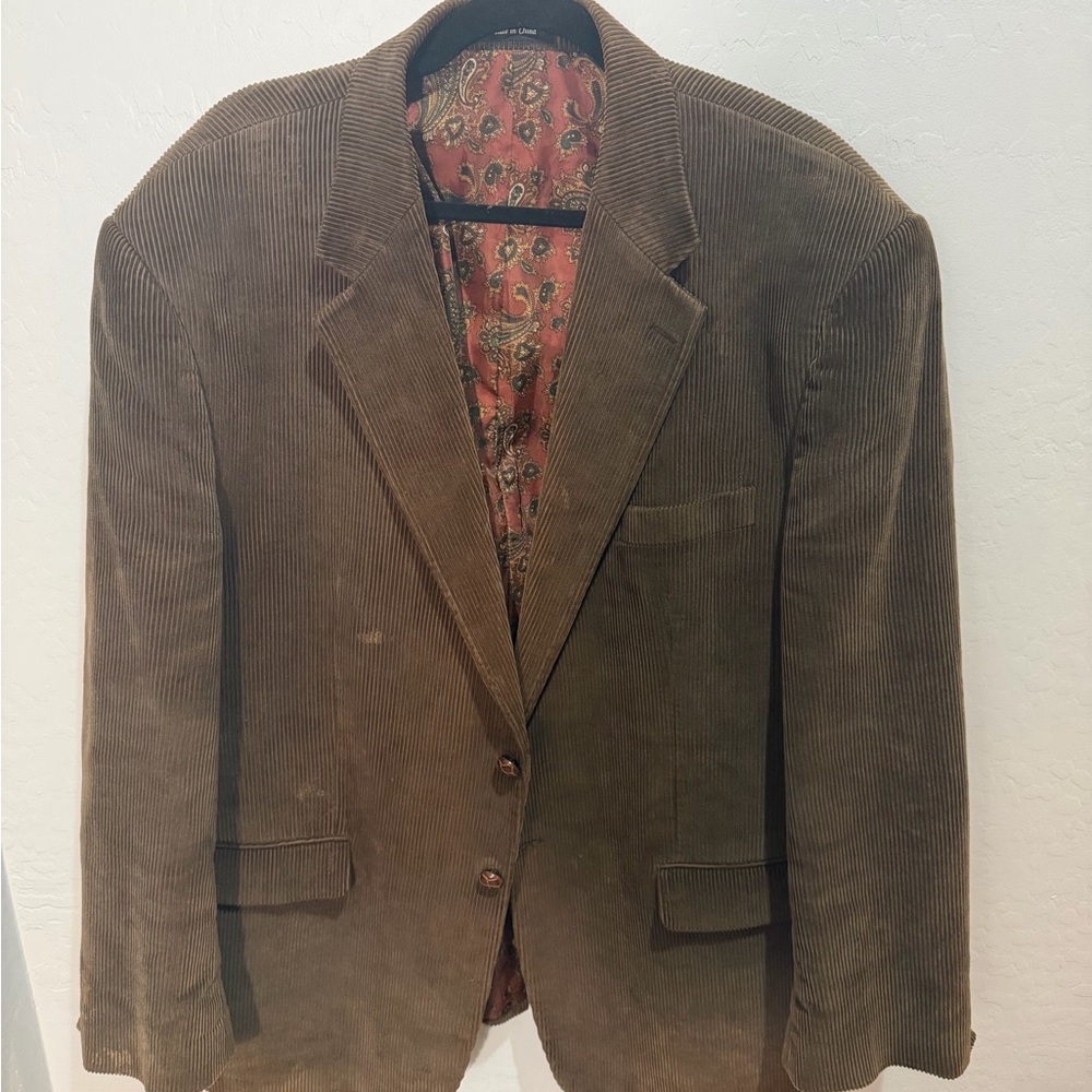 Ralph Lauren Brown Corduroy Blazer